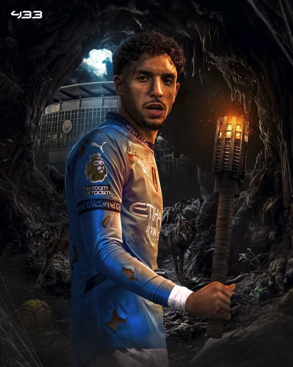 曼城新援上演帽子戏法，助球队大胜的简单介绍